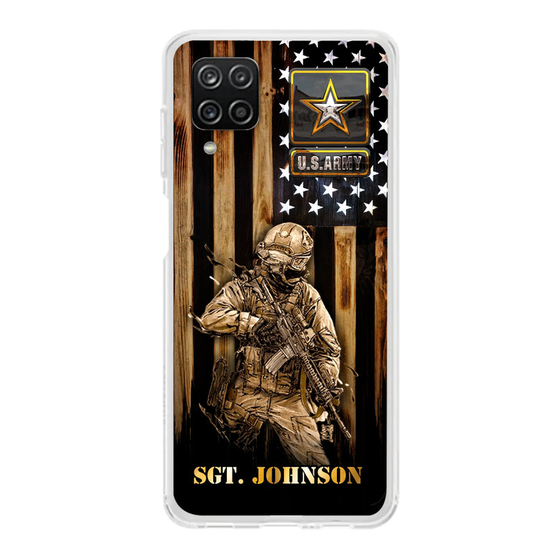 Custom Personalized Veteran Phone Case - Gift Idea For Veteran/ Soldier - Case For iPhone And Samsung