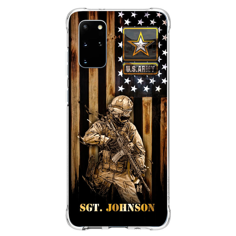 Custom Personalized Veteran Phone Case - Gift Idea For Veteran/ Soldier - Case For iPhone And Samsung