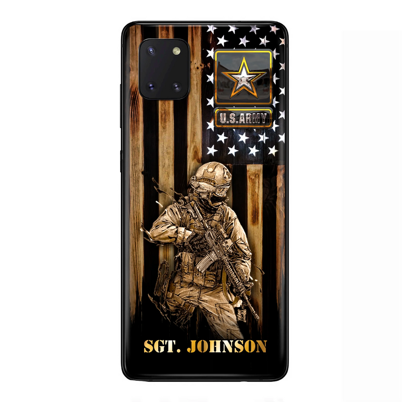 Custom Personalized Veteran Phone Case - Gift Idea For Veteran/ Soldier - Case For iPhone And Samsung