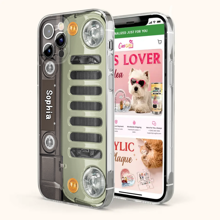 Custom Personalized Phone Case - Off-road Car Phone Case For Iphone and Samsung