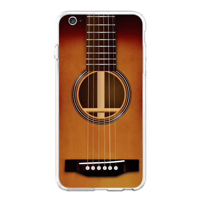 Custom Personalized Acoustic/Electric Guitar Phone Case - Best Gift For Guitarist - Case For iPhone And Samsung