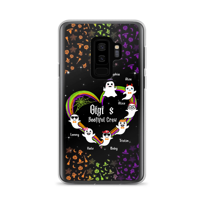 Custom Personalized Gigi's Bootiful Crew Phone Case - Halloween Gift for Grandma - Up to 7 Grandkids - Case For iPhone And Samsung