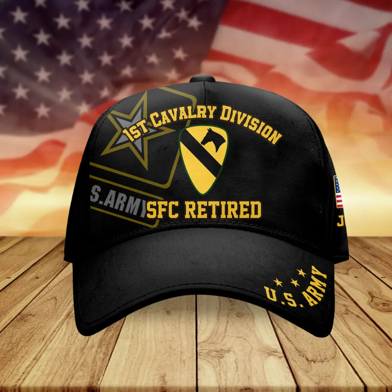 Custom Personalized Veteran Baseball Cap - Gift Idea For Veteran/ Birthday Gift - U.S. Army