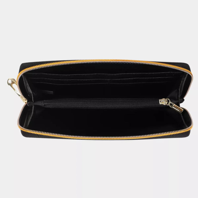 Personalized “Made in 1967” Birthday Long Wallet – Custom Photo & Name Zipper Wallet – 60 Years of Perfection Gift for Women