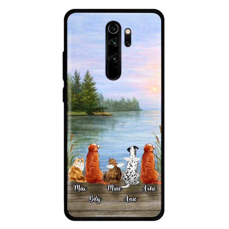 Personalized Memorial Phone Case for Xiaomi/ Huawei/ Oppo - Gift Idea For Dog/ Cat Lovers with up to 5 Pets