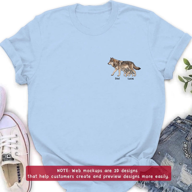 Personalized Dad Embroidered Shirt/ Hoodie - Meaningful Father's Day Gift - Up to 7 Kids