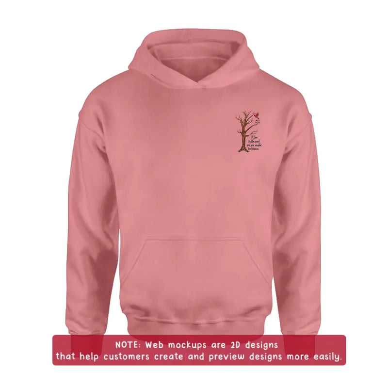Personalized Memorial Tree Embroidered Shirt/ Hoodie - Custom Name & Dates - Up to 5 People - If Love Could've Saved You, You Would've Lived Forever