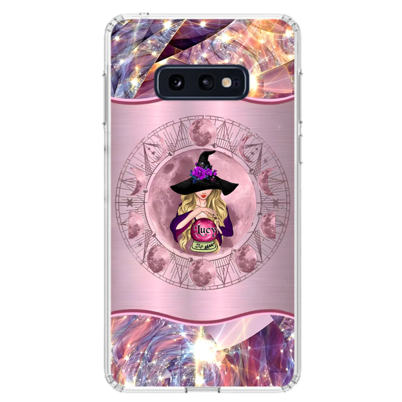 Personalized Witch Phone Case - Halloween Gift Idea For Witch Lovers - Case For iPhone/Samsung