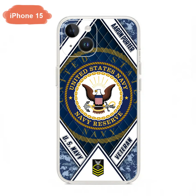 Custom Personalized Veteran Phone Case - Gift Idea For Veteran - Case For iPhone And Samsung