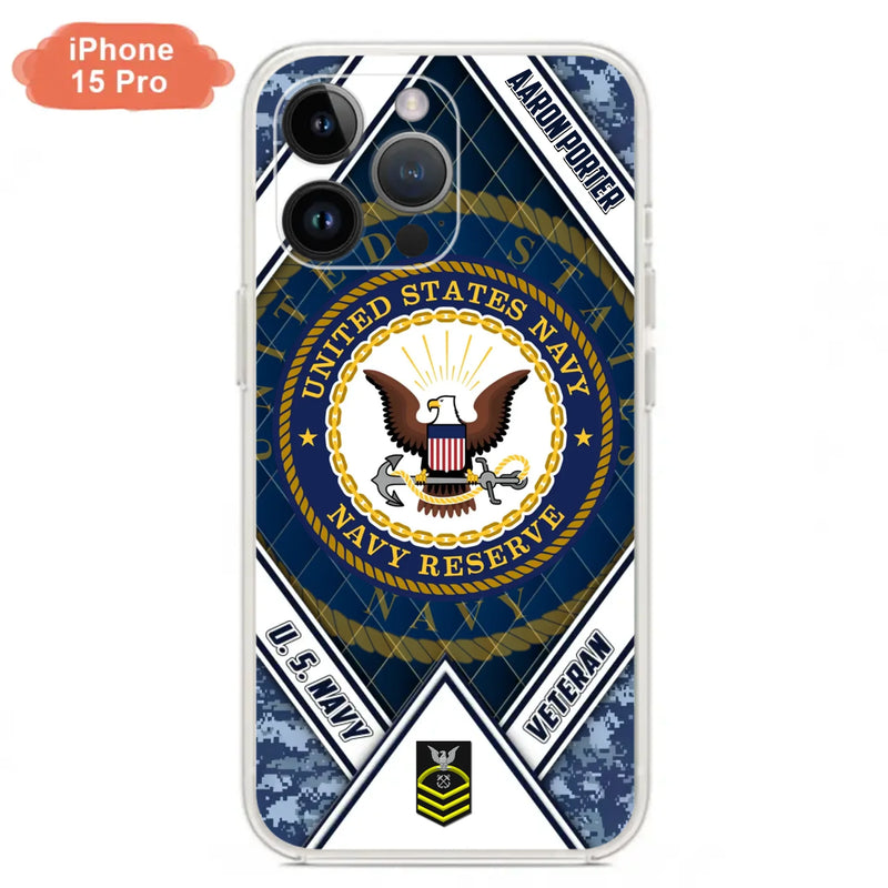 Custom Personalized Veteran Phone Case - Gift Idea For Veteran - Case For iPhone And Samsung