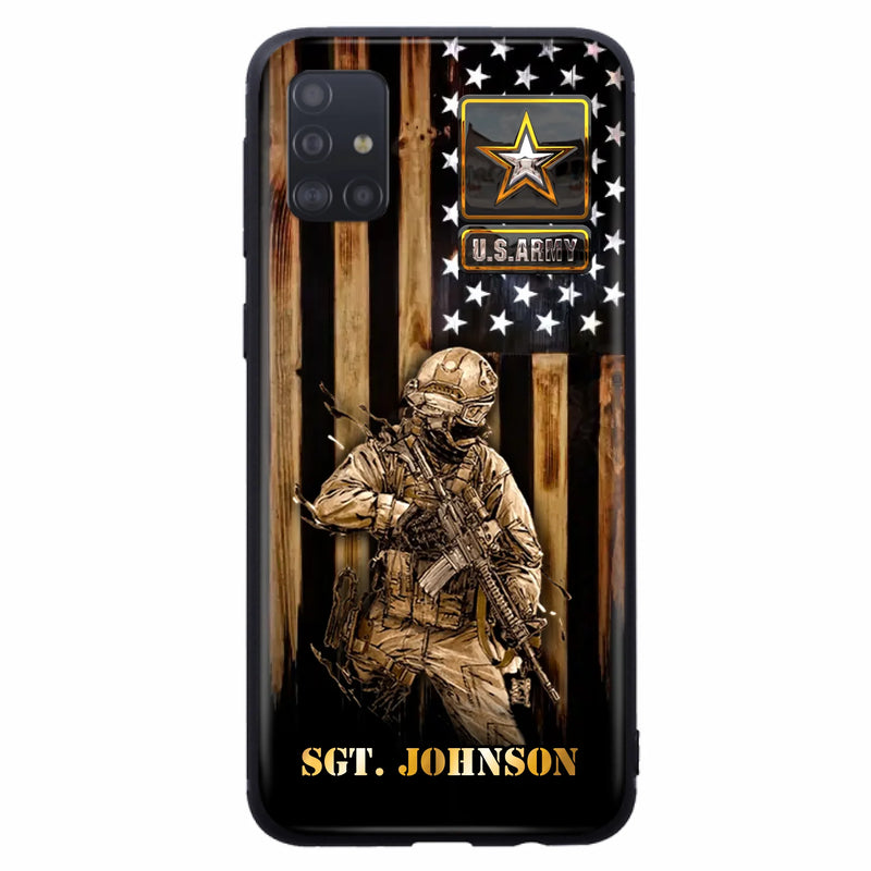 Custom Personalized Veteran Phone Case - Gift Idea For Veteran/ Soldier - Case For iPhone And Samsung
