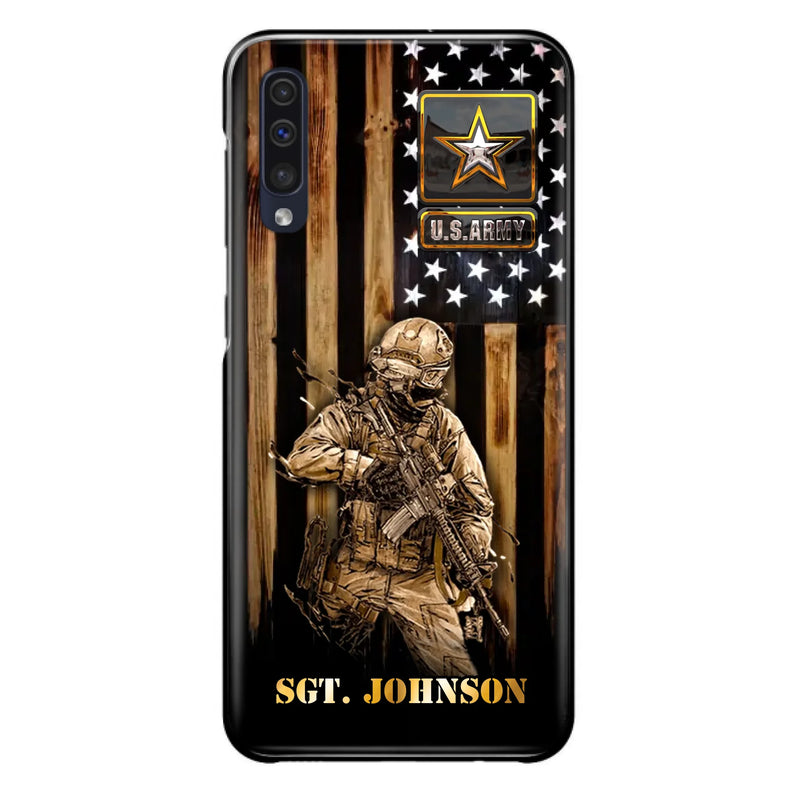 Custom Personalized Veteran Phone Case - Gift Idea For Veteran/ Soldier - Case For iPhone And Samsung