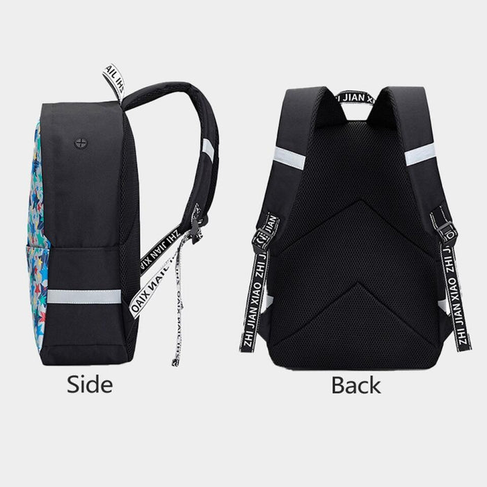 Custom Personalized Camping Backpack With Reflective Bar - Gift for Family, Camping Lovers - Family Camping with Pets - Life is better around the campfire