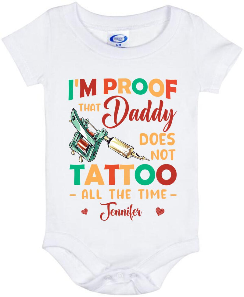 Personalized Daddy Baby Onesie - Gift Idea For Father's Day 2023