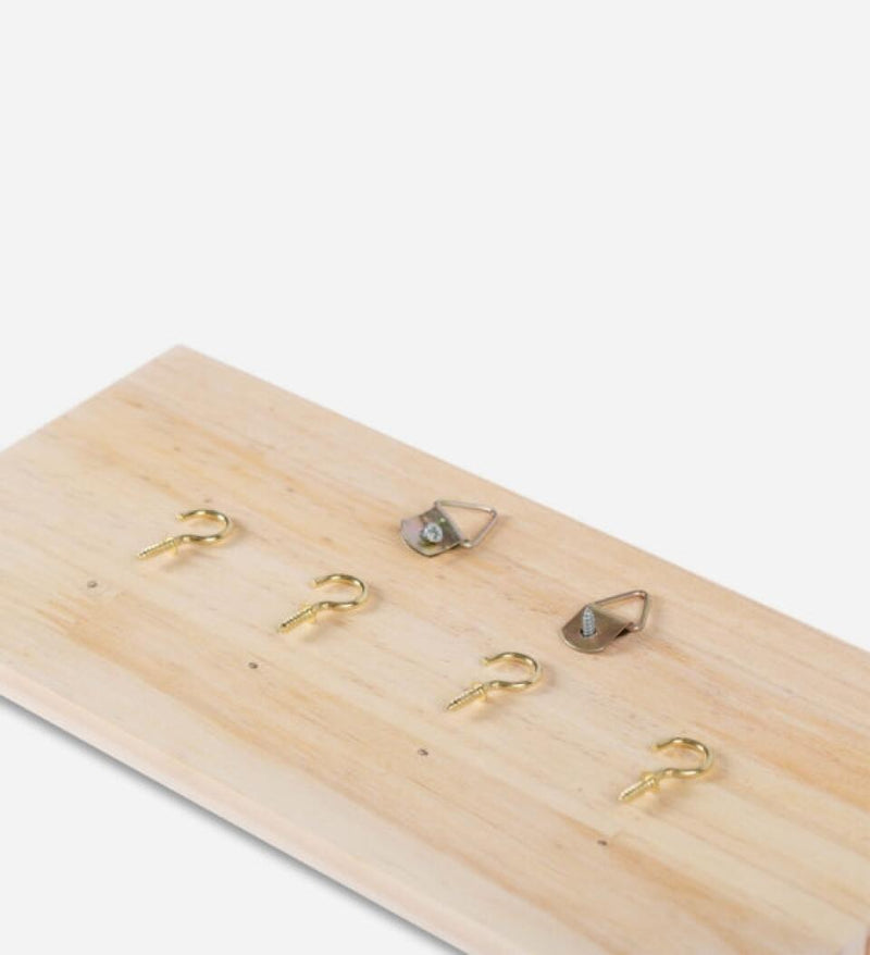 Personalized Cat Witch Wood Key Holder - Gift Idea For Halloween - Witch With Up to 4 Cats - Home Is Where You Hang Your Broom