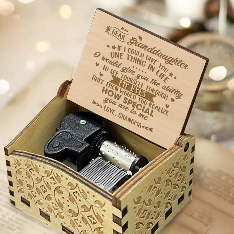 Personalized Love Music Box - Gift Idea For Mother's Day/Father's Day - If I Could Give You One Thing In Life