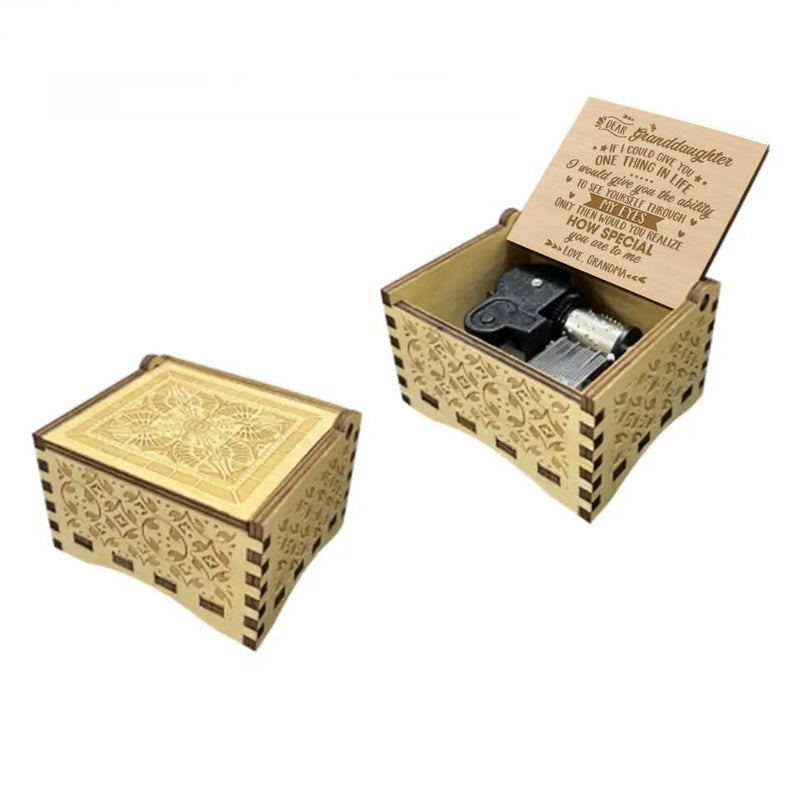 Personalized Love Music Box - Gift Idea For Mother's Day/Father's Day - If I Could Give You One Thing In Life