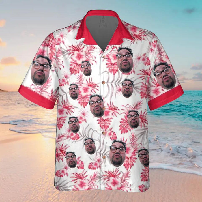 Custom Personalized Beer Hawaiian Shirt - Gift Idea For Father's Day - It's Not A Dad Bod It's A Father Figure