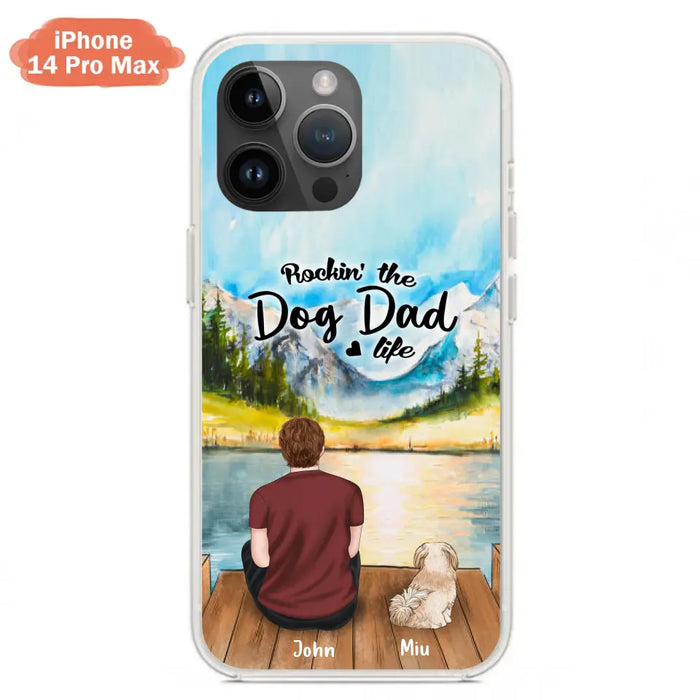 Personalized Pet Mom/Dad Phone Case - Chubby or Slim with up to 7 Pets