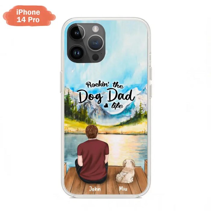 Personalized Pet Mom/Dad Phone Case - Chubby or Slim with up to 7 Pets