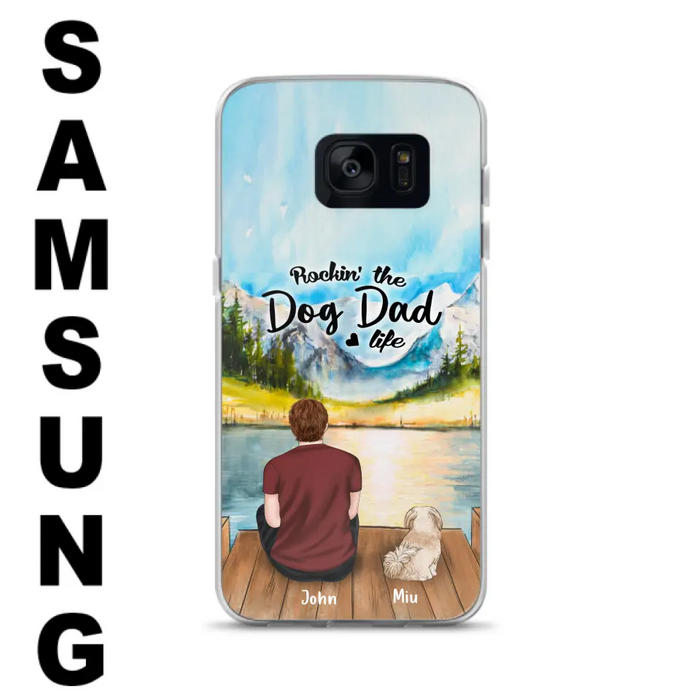 Personalized Pet Mom/Dad Phone Case - Chubby or Slim with up to 7 Pets