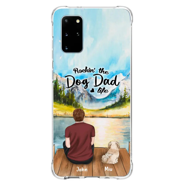 Personalized Pet Mom/Dad Phone Case - Chubby or Slim with up to 7 Pets