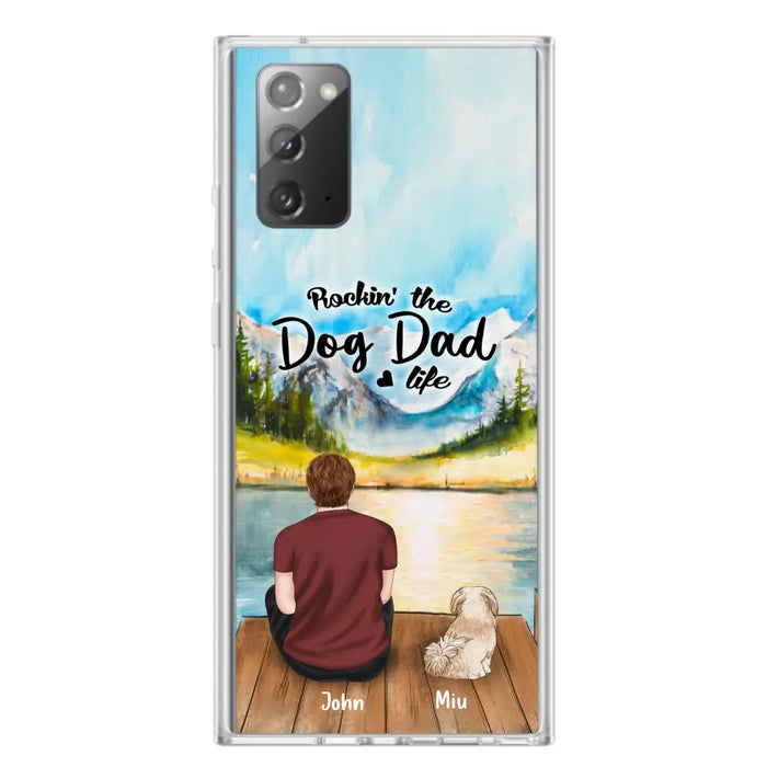 Personalized Pet Mom/Dad Phone Case - Chubby or Slim with up to 7 Pets