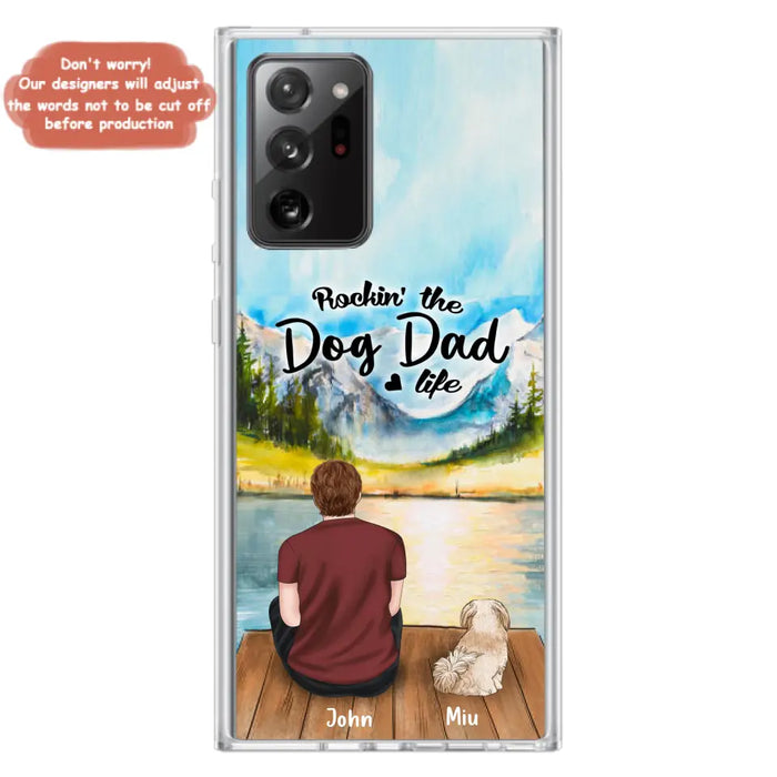 Personalized Pet Mom/Dad Phone Case - Chubby or Slim with up to 7 Pets