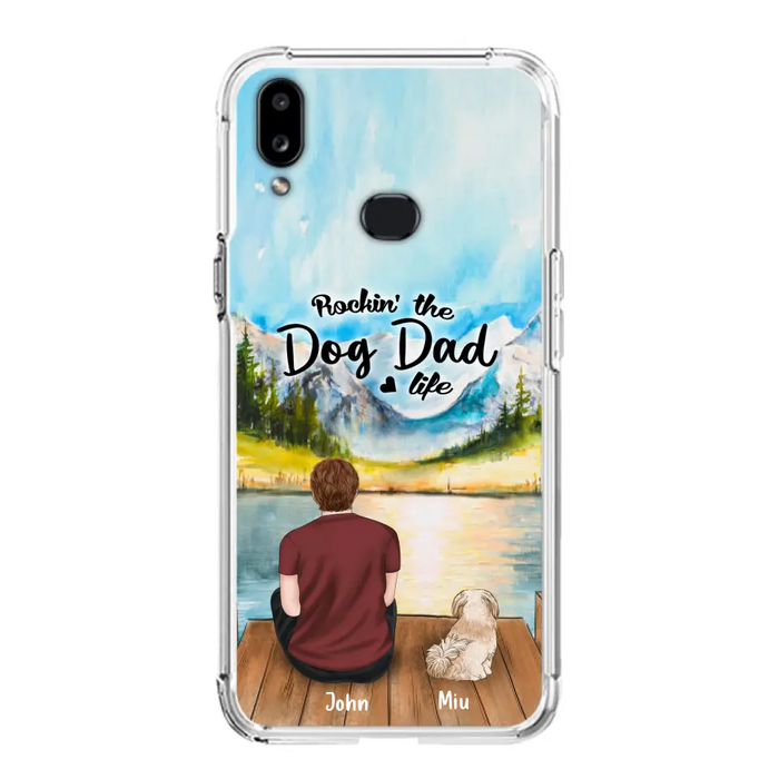 Personalized Pet Mom/Dad Phone Case - Chubby or Slim with up to 7 Pets