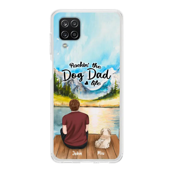 Personalized Pet Mom/Dad Phone Case - Chubby or Slim with up to 7 Pets