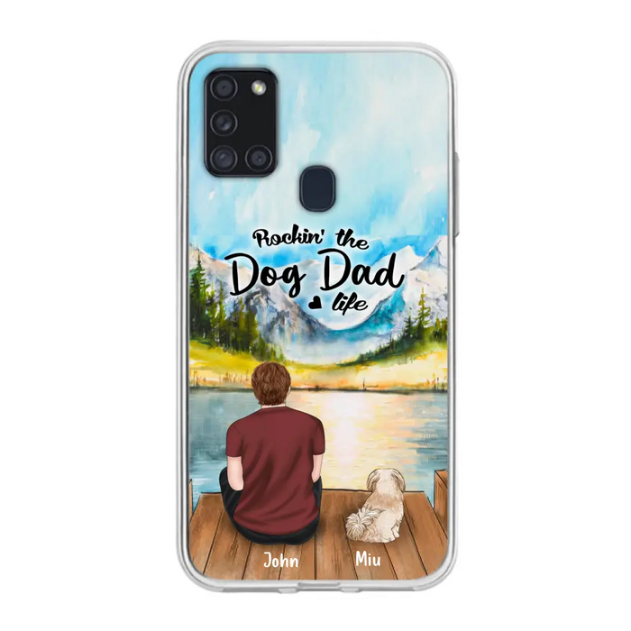 Personalized Pet Mom/Dad Phone Case - Chubby or Slim with up to 7 Pets