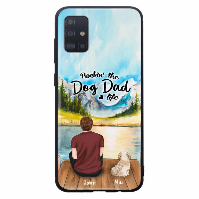 Personalized Pet Mom/Dad Phone Case - Chubby or Slim with up to 7 Pets