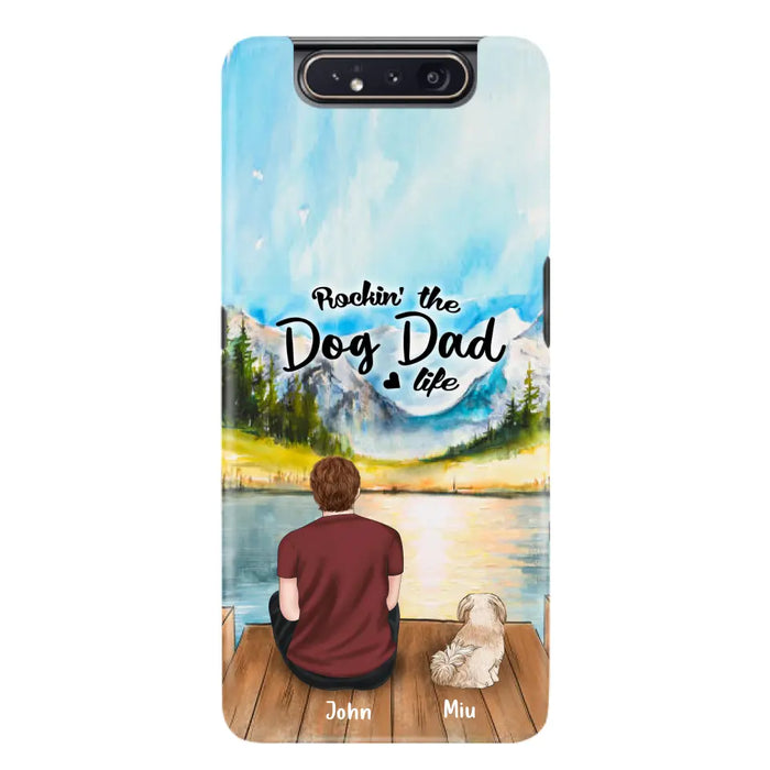 Personalized Pet Mom/Dad Phone Case - Chubby or Slim with up to 7 Pets