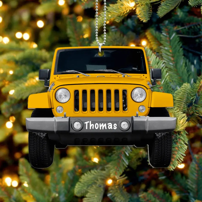 Custom Personalized Off-road Ornament - Best Gift For Off-road Lover