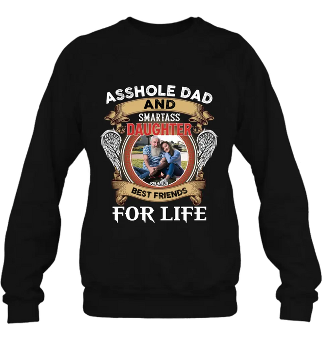 Custom Personalized Father/Mom And Daughter/Son T-shirt/ Long Sleeve/ Sweatshirt/ Hoodie - Gift Idea For Father's Day/Mother's Day